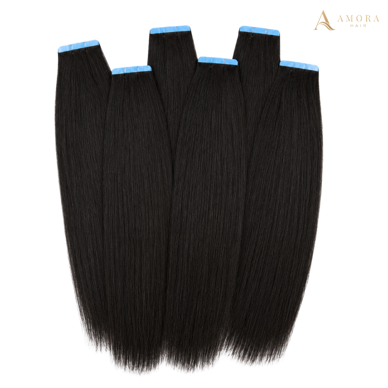 Yaki Straight Normal Tape-in Hair Extensions