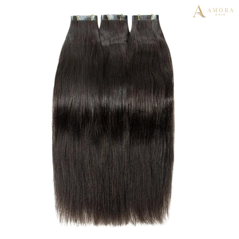 Yaki Straight Invisible Tape-in Hair Extensions