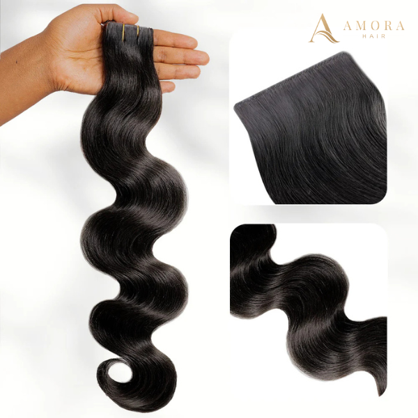 Body Wavy Normal Tape-In Hair Extensions