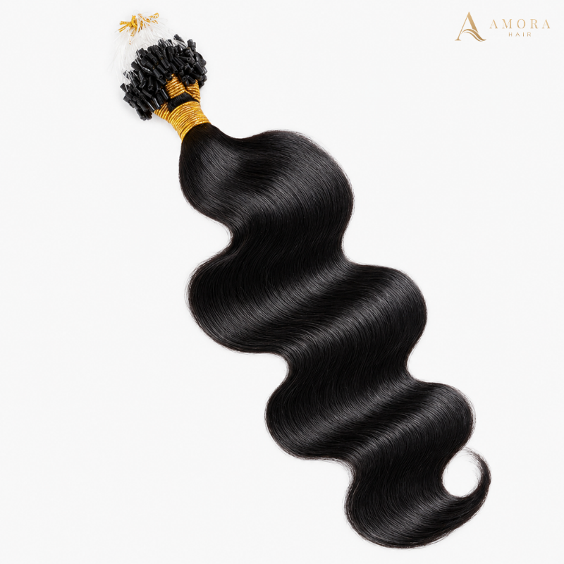 Body Wavy Micro Loop Hair Extensions