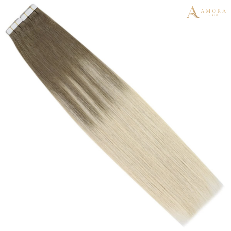 Natural Straight Double Taps Tape-in Hair Extensions